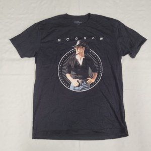 Tim Mcgraw 2019 tour shirt sz XL Merch black